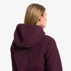 Sherpa Hoodie Damen Winetasting
