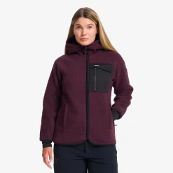 Sherpa Hoodie Damen Winetasting