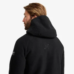Sherpa Hoodie Herren Caviar