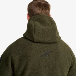 Sherpa Hoodie Herren Forest Night