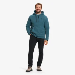Sherpa Light Hooded Fleece Herren Orion Blue