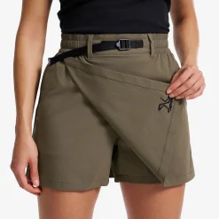 Sierra Hiking Skirt Damen Light Moss Gray