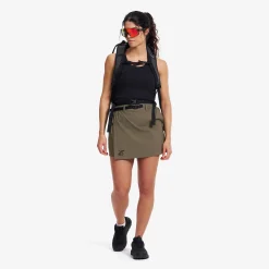 Sierra Hiking Skirt Damen Light Moss Gray