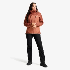 Silence Proshell 3L Jacket Damen Cedar Wood/Pink Mahogany