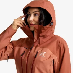 Silence Proshell 3L Jacket Damen Cedar Wood/Pink Mahogany