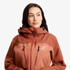 Silence Proshell 3L Jacket Damen Cedar Wood/Pink Mahogany