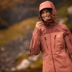 Silence Proshell 3L Jacket Damen Cedar Wood/Pink Mahogany
