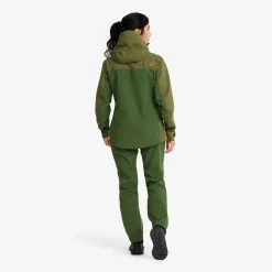 Silence Proshell 3L Jacket Damen Cypress/Black Forest