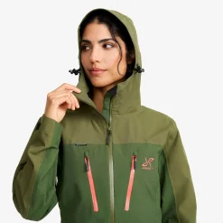 Silence Proshell 3L Jacket Damen Cypress/Black Forest