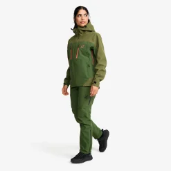 Silence Proshell 3L Jacket Damen Cypress/Black Forest