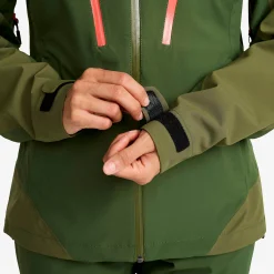 Silence Proshell 3L Jacket Damen Cypress/Black Forest