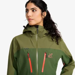 Silence Proshell 3L Jacket Damen Cypress/Black Forest