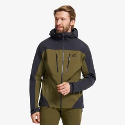 Silence Proshell 3L Jacket Herren Dark Olive/Moonless Night