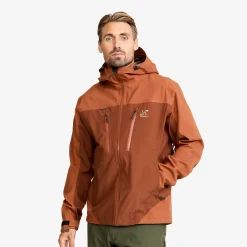 Silence Proshell 3L Jacket Herren Dusty Orange/Rusty Walnut