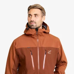 Silence Proshell 3L Jacket Herren Dusty Orange/Rusty Walnut