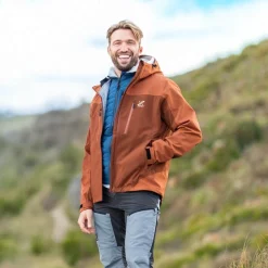 Silence Proshell 3L Jacket Herren Dusty Orange/Rusty Walnut