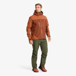 Silence Proshell 3L Jacket Herren Dusty Orange/Rusty Walnut