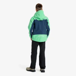 Silence Proshell 3L Jacket Teens Green Spruce/Moonlit Ocean