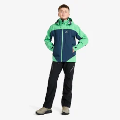 Silence Proshell 3L Jacket Teens Green Spruce/Moonlit Ocean