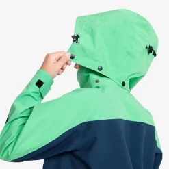 Silence Proshell 3L Jacket Teens Green Spruce/Moonlit Ocean
