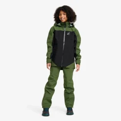 Silence Proshell 3L Pants Teens Black Forest