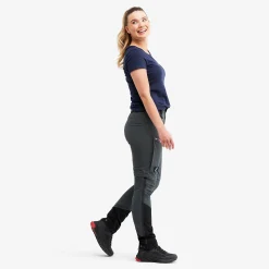 Silence T-zip Pants Damen Forest Night/Oatmeal