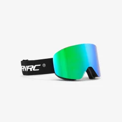 Slope Ski Goggles Green/Blue Mirror