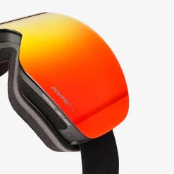 Slope Ski Goggles Red/Yellow Mirror