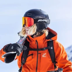 Slope Ski Goggles Red/Yellow Mirror