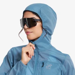 Speed Hooded Windbreaker Damen Captain's Blue