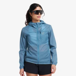 Speed Hooded Windbreaker Damen Captain's Blue