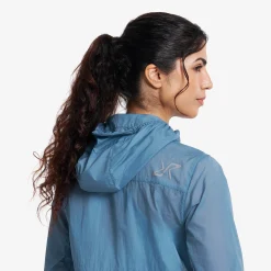 Speed Hooded Windbreaker Damen Captain's Blue