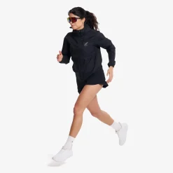 Speed Hooded Windbreaker Damen Black