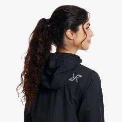 Speed Hooded Windbreaker Damen Black