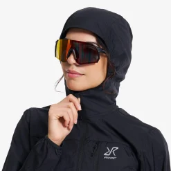 Speed Hooded Windbreaker Damen Black