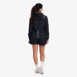 Speed Hooded Windbreaker Damen Black
