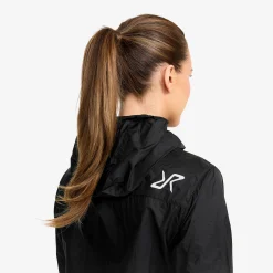 Speed Hooded Windbreaker Damen Black