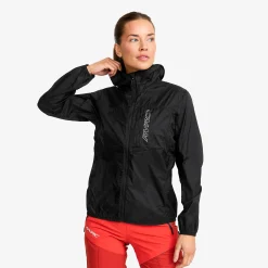 Speed Hooded Windbreaker Damen Black