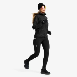 Sprint Winter Leggings Damen Black