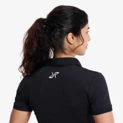Stream Active Polo Shirt Damen Black