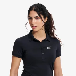 Stream Active Polo Shirt Damen Black