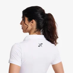 Stream Active Polo Shirt Damen White