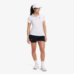 Stream Active Polo Shirt Damen White