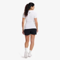 Stream Active Polo Shirt Damen White