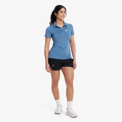 Stream Active Polo Shirt Damen Captain's Blue