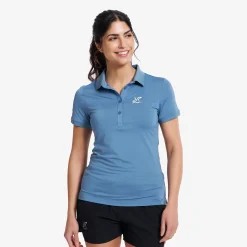 Stream Active Polo Shirt Damen Captain's Blue