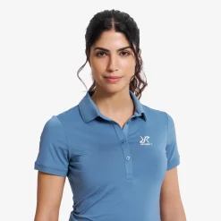 Stream Active Polo Shirt Damen Captain's Blue