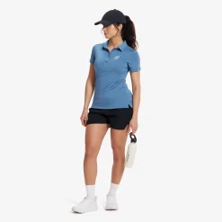 Stream Active Polo Shirt Damen Captain's Blue