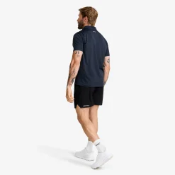 Stream Polo Shirt Herren Navy
