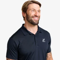 Stream Polo Shirt Herren Navy